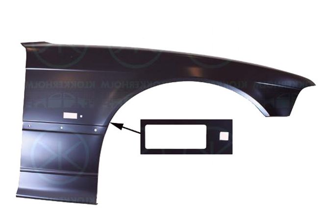 Hovedbilde Forskjerm BMW 3 (E36) Coupe / Cabriolet 10.91-08.96 høyre
