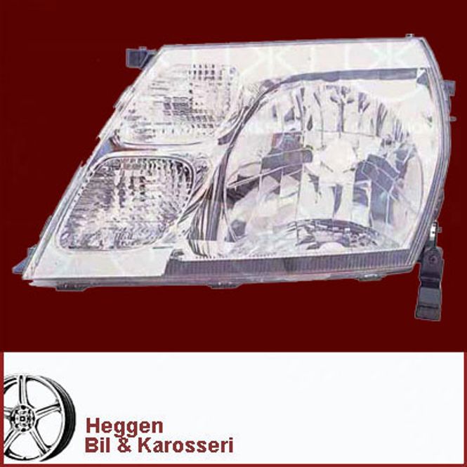 Hovedbilde Frontlykt venstre Toyota Hiace IV  (_H1_, _H2_)  09.06-12.12